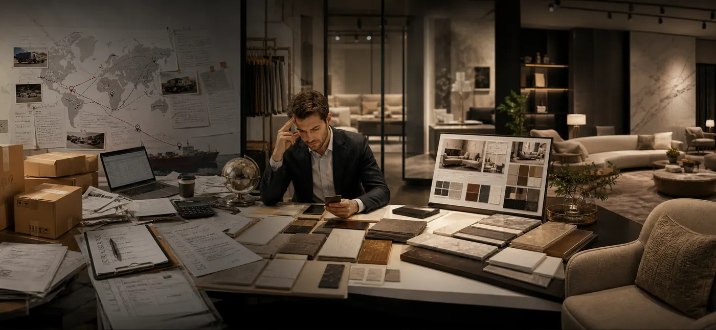 Overseas homeowner planning China furniture sourcing