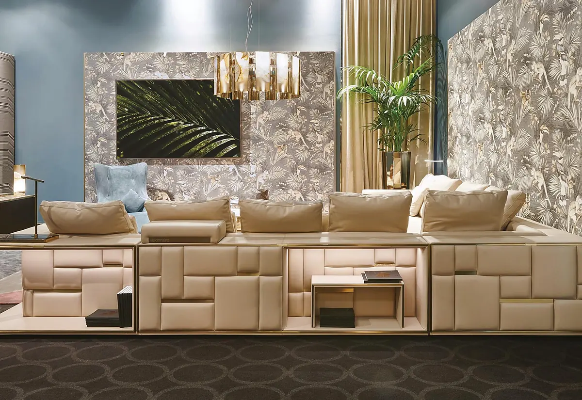 Furniture products in different interior styles