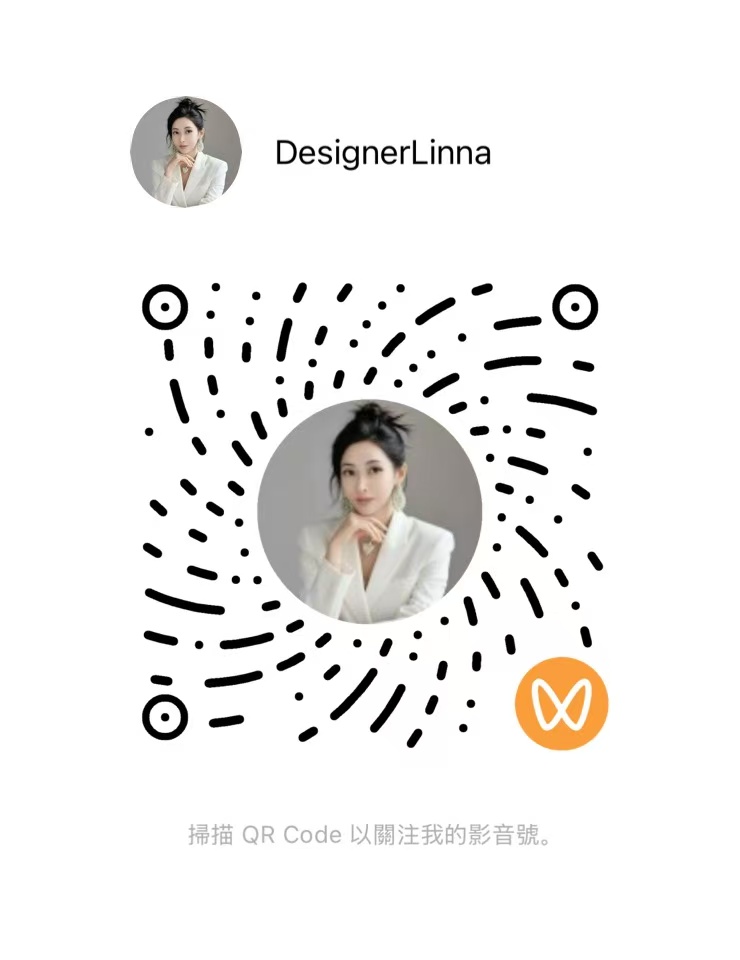 DesignerLinna WeChat Channel QR code